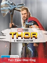 Thor Quadrilogy (2011 – 2022) BluRay [Telugu + Tamil + Hindi + Eng] Dubbed Movie Watch Online Free